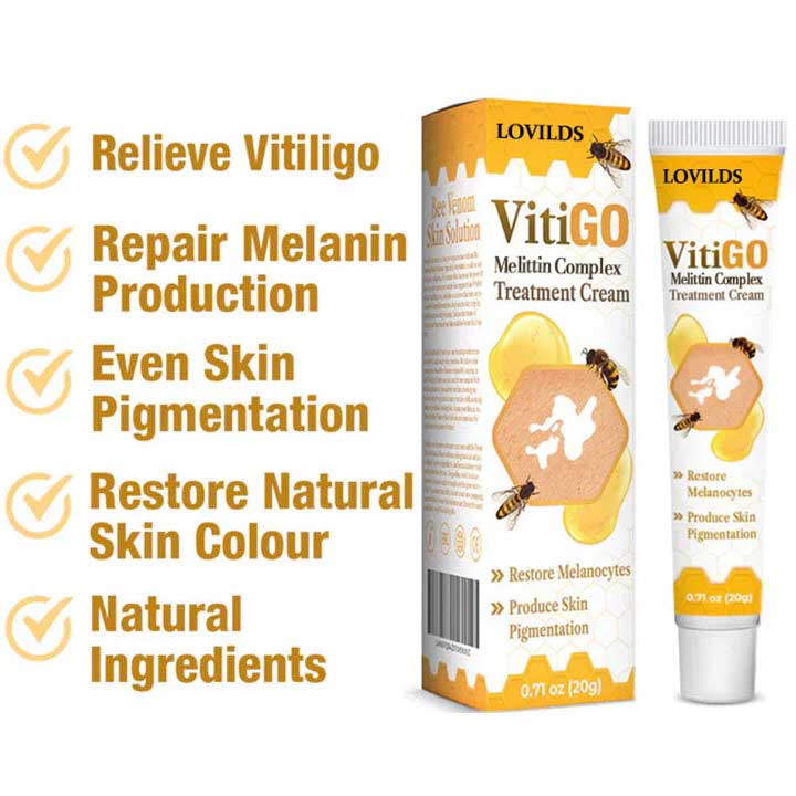 LOVILDS™ Melittin Complex Vitiligo Treatment Cream 7 LOVILDS™ Melittin Complex Vitiligo Treatment Cream