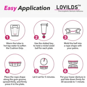LOVILDS™ Thermoplastic Denture Adhesive-Official Brand Store 16 LOVILDS™ Thermoplastic Denture Adhesive-Official Brand Store