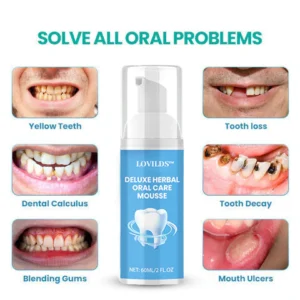 LOVILDS™ Deluxe Herbal Oral Care Mousse- Solve all Oral Problems 15 LOVILDS™ Deluxe Herbal Oral Care Mousse- Solve all Oral Problems