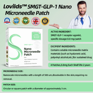 LOVILDS™ SMGT-GLP-1 Nano Microneedle Patch 14 LOVILDS™ SMGT-GLP-1 Nano Microneedle Patch