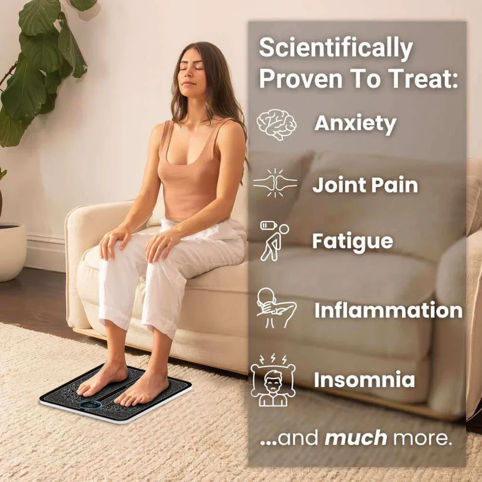 Bikenda® JointHarmony Grounding EMS Foot Mat 7 Bikenda® JointHarmony Grounding EMS Foot Mat