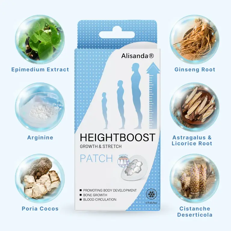 Alisanda®️ HeightBoost MicroPin Growth & Stretch Patch 4 Alisanda®️ HeightBoost MicroPin Growth & Stretch Patch