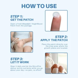 Alisanda®️ HeightBoost MicroPin Growth & Stretch Patch 8 Alisanda®️ HeightBoost MicroPin Growth & Stretch Patch