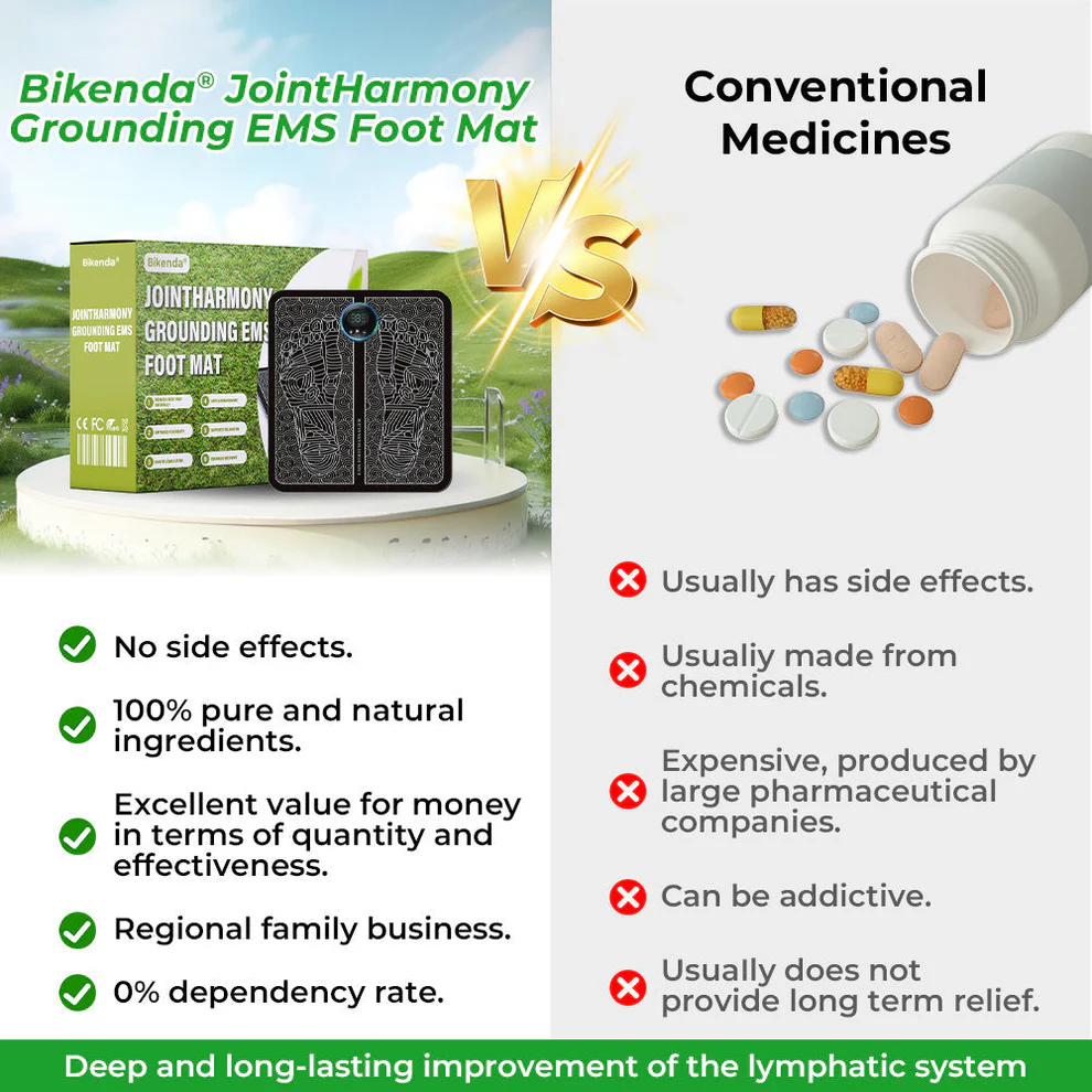 Bikenda® JointHarmony Grounding EMS Foot Mat 3 Bikenda® JointHarmony Grounding EMS Foot Mat