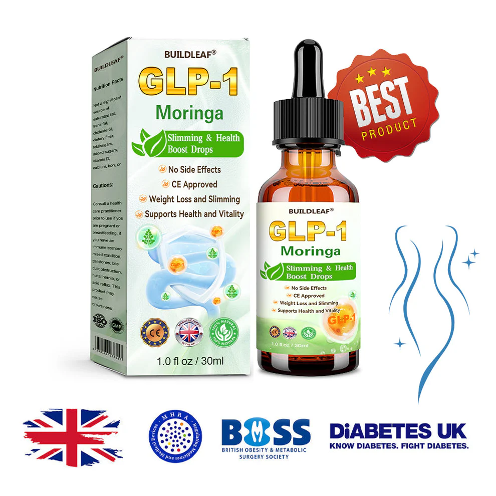BuildLeaf® Berberine + Moringa GLP-1 Herbal Drops 1 BuildLeaf® Berberine + Moringa GLP-1 Herbal Drops