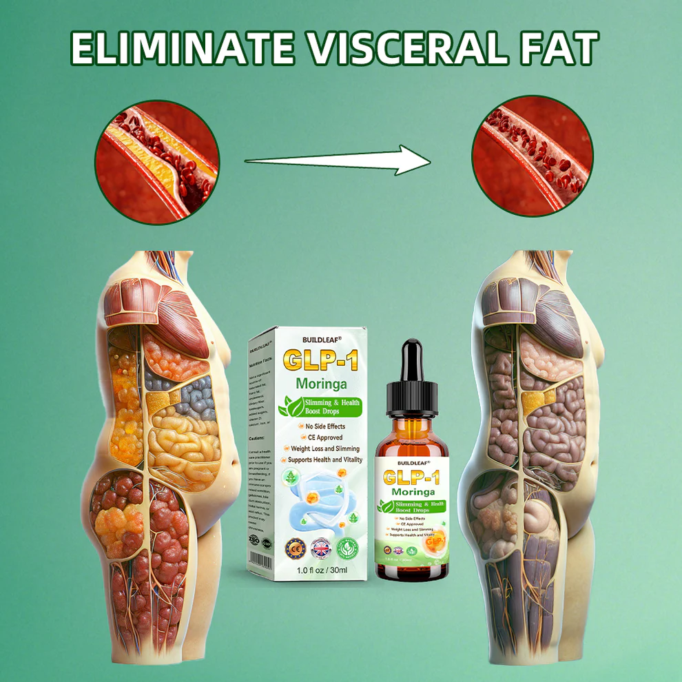 BuildLeaf® Berberine + Moringa GLP-1 Herbal Drops 3 BuildLeaf® Berberine + Moringa GLP-1 Herbal Drops