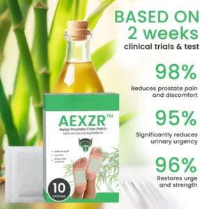 AEXZR™ Detox Prostate Care Patch 9 AEXZR™ Detox Prostate Care Patch