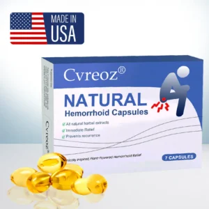Cvreoz® Natural Hemorrhoid Capsules 12 Cvreoz® Natural Hemorrhoid Capsules