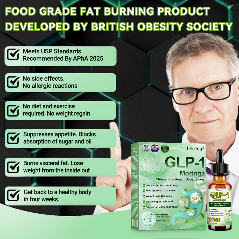 Lercea® GLP-1 Moringa Slimming & Health Boost Drops 7 Lercea® GLP-1 Moringa Slimming & Health Boost Drops - Image 7