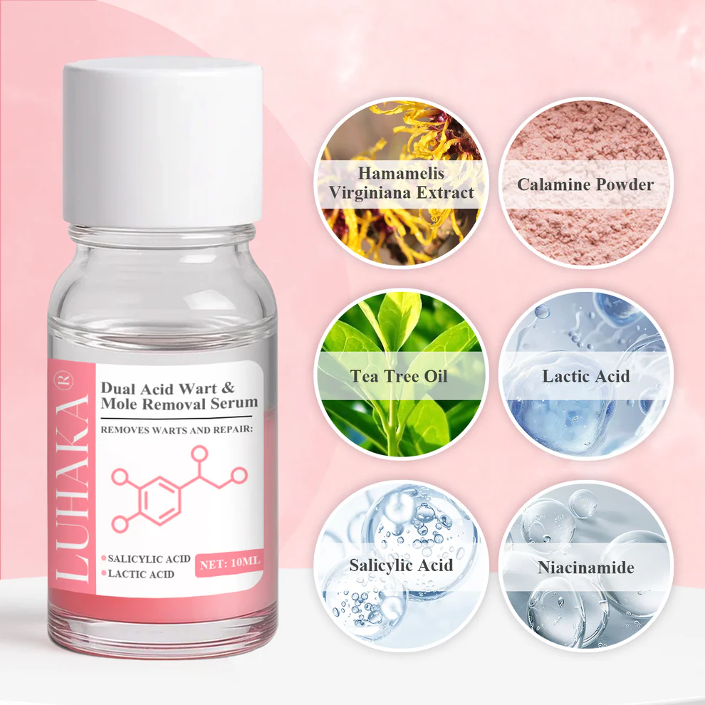 LUHAKA® Dual Acid Wart & Mole Removal Serum 2 LUHAKA® Dual Acid Wart & Mole Removal Serum