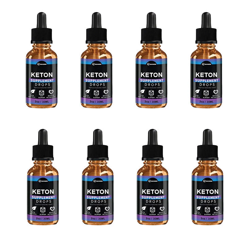 Raindew® Ketontillskott droppar 3 Raindew® Ketontillskott droppar