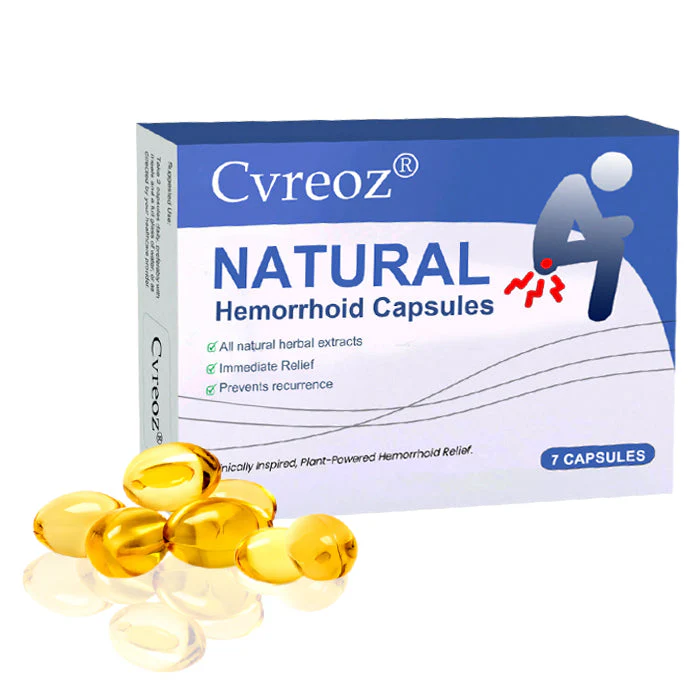 Cvreoz® Natural Hemorrhoid Capsules 1 Cvreoz® Natural Hemorrhoid Capsules