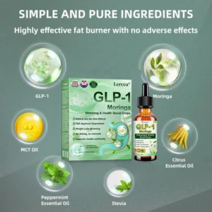 Lercea® GLP-1 Moringa Slimming & Health Boost Drops 18 Lercea® GLP-1 Moringa Slimming & Health Boost Drops
