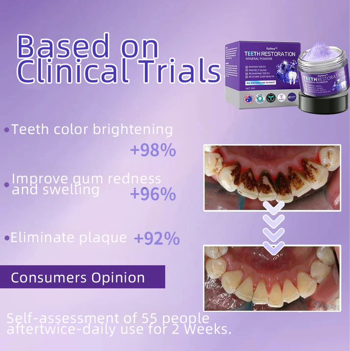 Oyikey™ TeethRestoration Mineral Powder 6 Oyikey™ TeethRestoration Mineral Powder