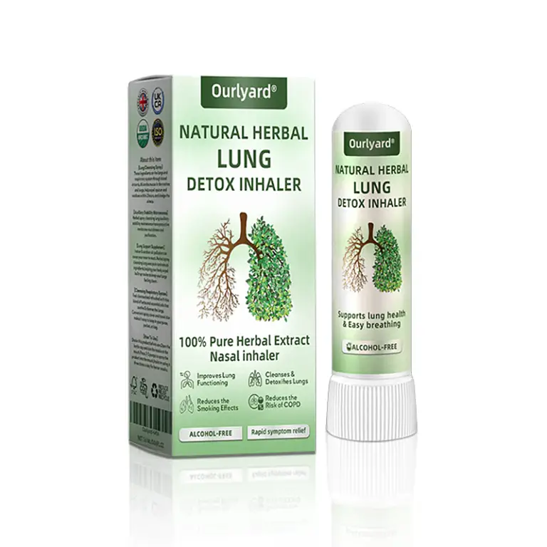 Ourlyard® Natural Herbal Lung Detox Inhaler 14 Ourlyard® Natural Herbal Lung Detox Inhaler