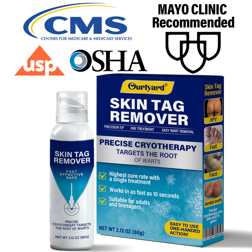 Ourlyard® TagRecede Cryo Treatment Spray 1 Ourlyard® TagRecede Cryo Treatment Spray