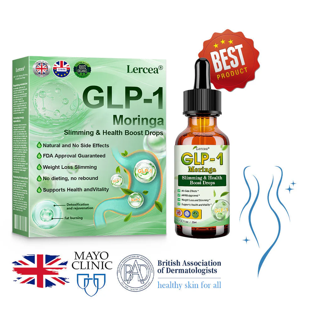 Lercea® GLP-1 Moringa Slimming & Health Boost Drops 2 Lercea® GLP-1 Moringa Slimming & Health Boost Drops - Image 2