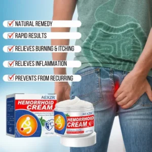 AEXZR™ Hemorrhoid & Fissure Cream 7 AEXZR™ Hemorrhoid & Fissure Cream