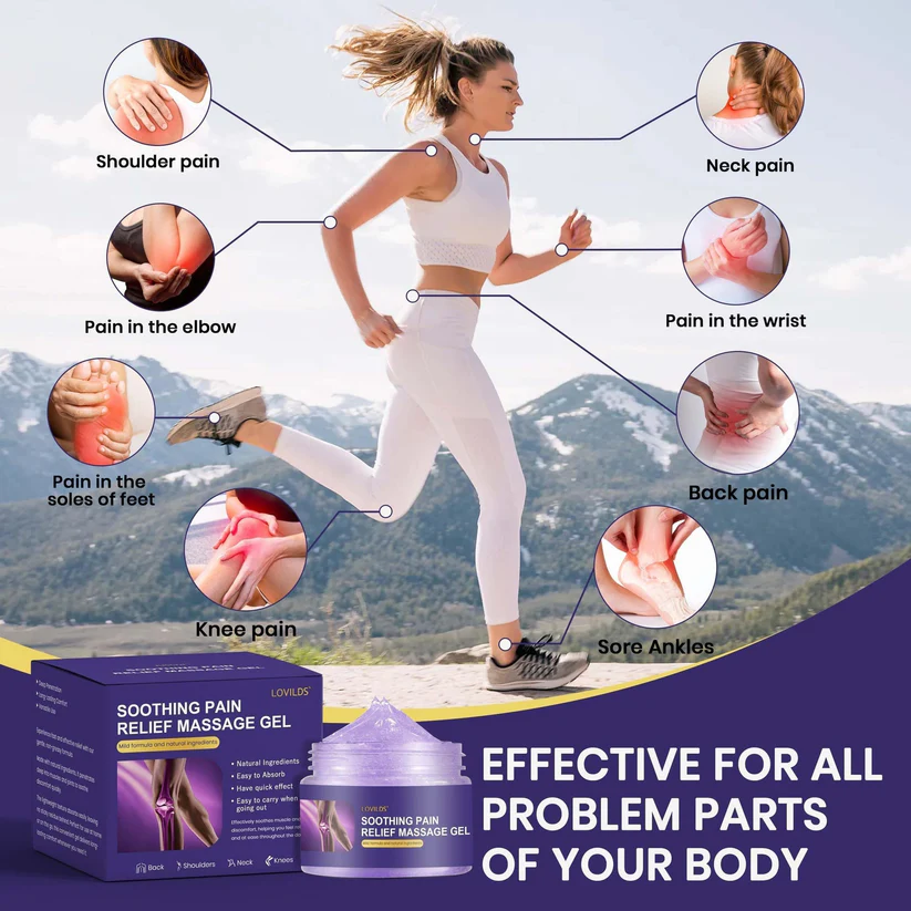 LOVILDS™ Turmeric & Emu Oil Arthritis Soothing Pain Relief Massage Gel 7 LOVILDS™ Turmeric & Emu Oil Arthritis Soothing Pain Relief Massage Gel