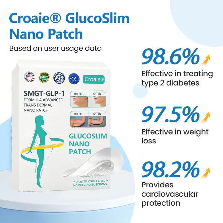 Croaie® Nano Patch — Painless, Long-Lasting Relief for Diabetes, Obesity & Heart Health 9 Croaie® Nano Patch — Painless, Long-Lasting Relief for Diabetes, Obesity & Heart Health