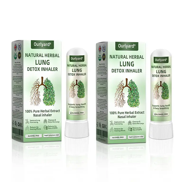 Ourlyard® Natural Herbal Lung Detox Inhaler 12 Ourlyard® Natural Herbal Lung Detox Inhaler
