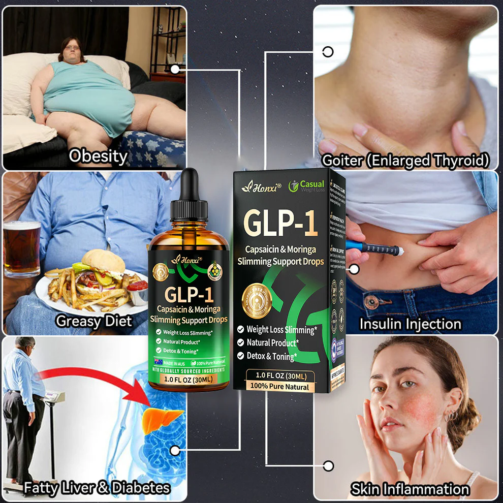 Honxi® GLP-1 Capsaicin & Moringa Slimming Support Drops 15 Honxi® GLP-1 Capsaicin & Moringa Slimming Support Drops