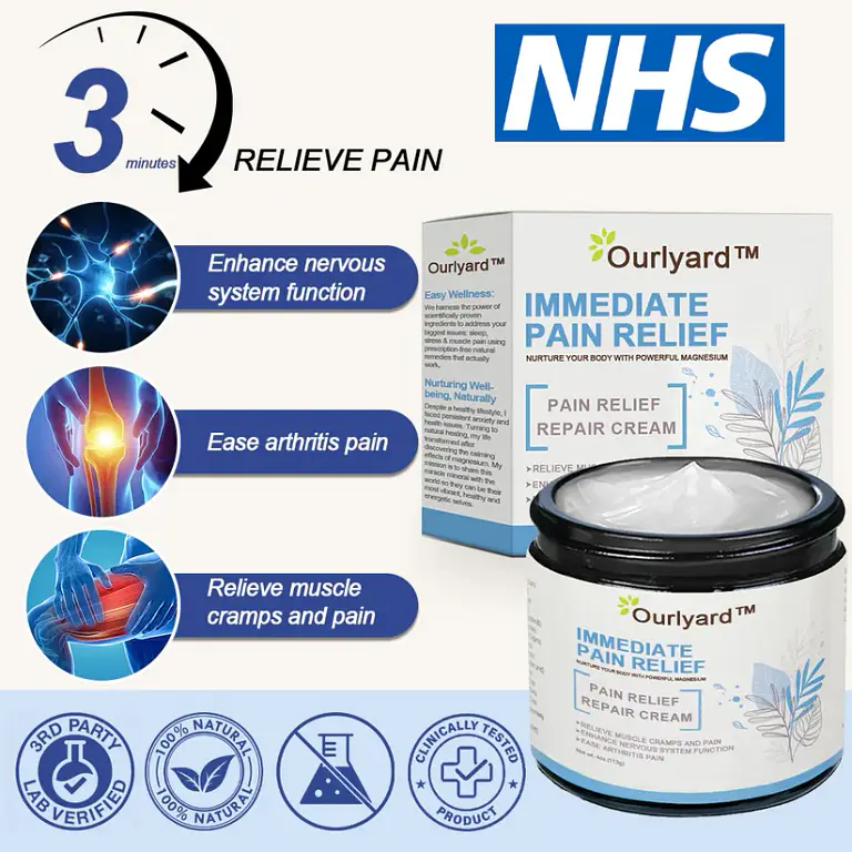 Ourlyard™ Magnesium Pain Healing Bone Cream 13 Ourlyard™ Magnesium Pain Healing Bone Cream