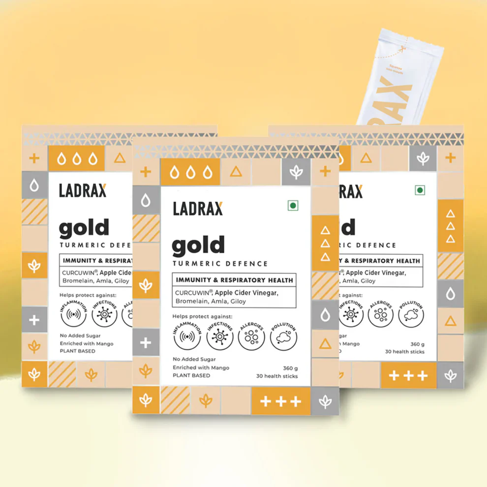 Ladrax Gold - Turmeric Defence 3 Ladrax Gold - Turmeric Defence