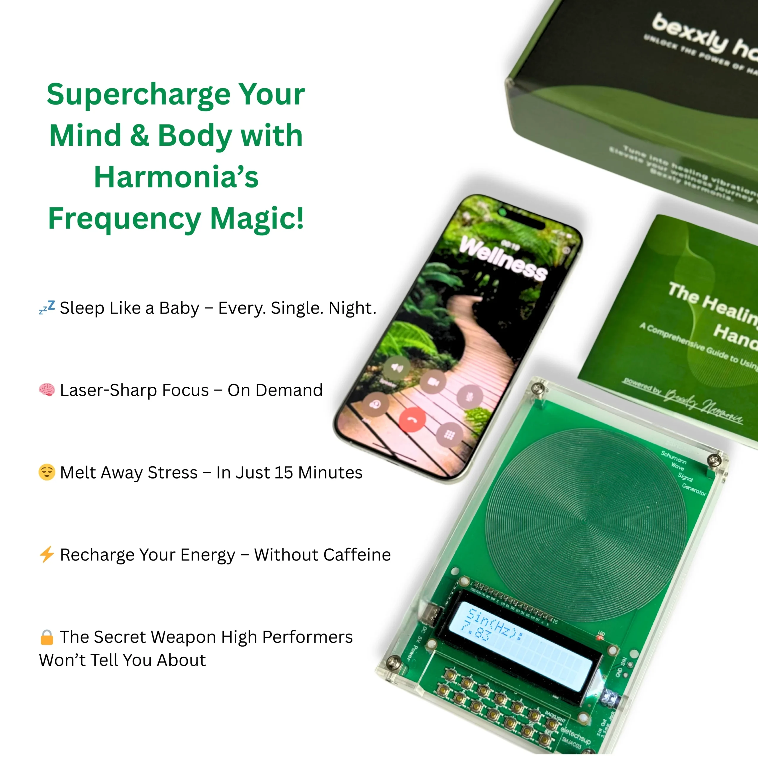 Bexxly HARMONIA - A Custom Healing Frequency Generator 8 Bexxly HARMONIA - A Custom Healing Frequency Generator