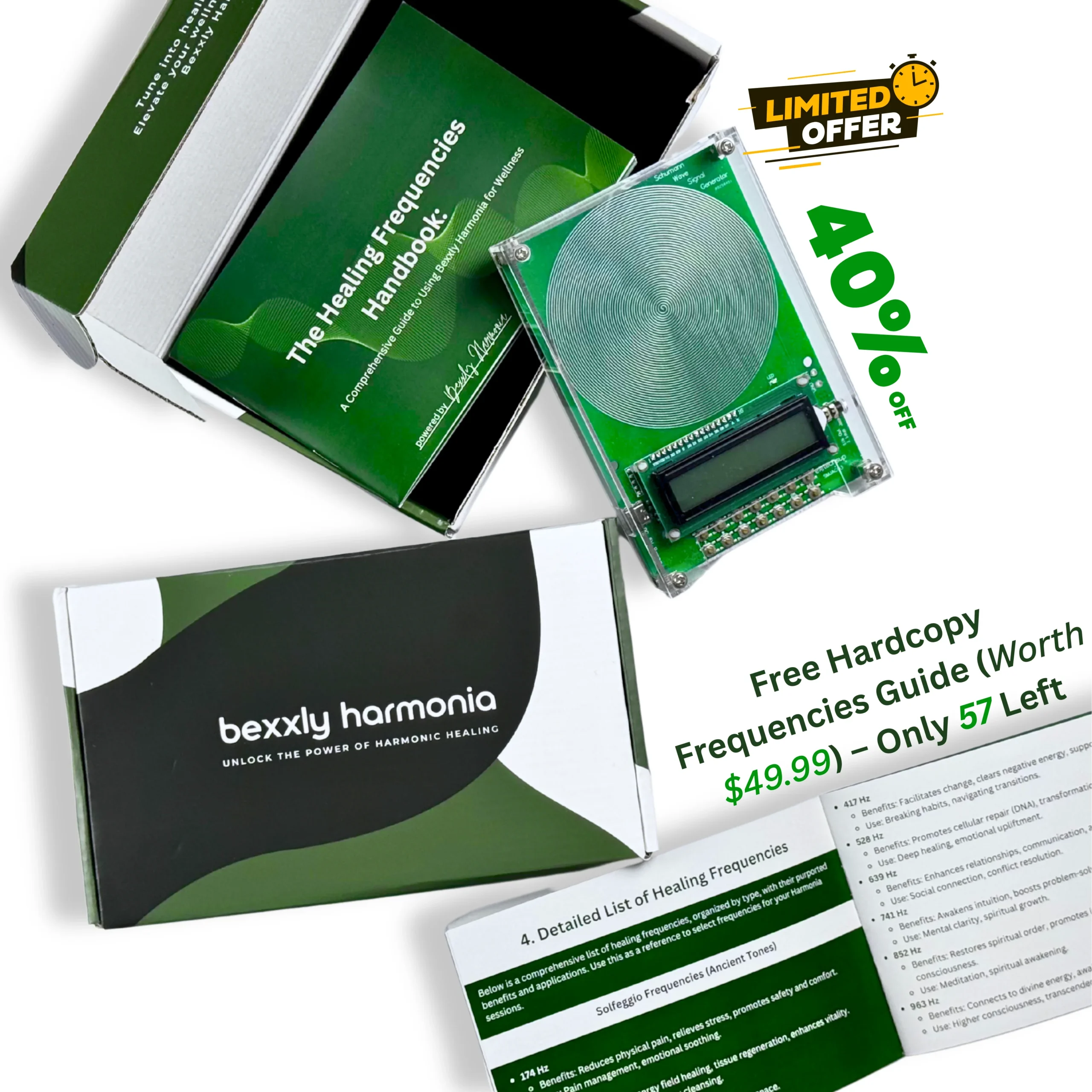 Bexxly HARMONIA - A Custom Healing Frequency Generator 1 Bexxly HARMONIA - A Custom Healing Frequency Generator