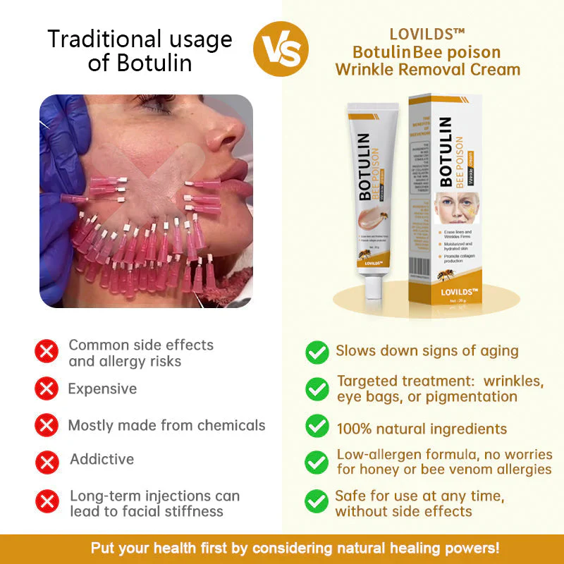 LOVILDS™ Botulin Bee Poison Wrinkle Removal Cream 18 LOVILDS™ Botulin Bee Poison Wrinkle Removal Cream