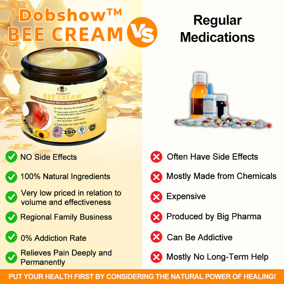 Dobshow™ Bee-Venom Pain-Relief Bone Healing Cream 9 Dobshow™ Bee-Venom Pain-Relief Bone Healing Cream