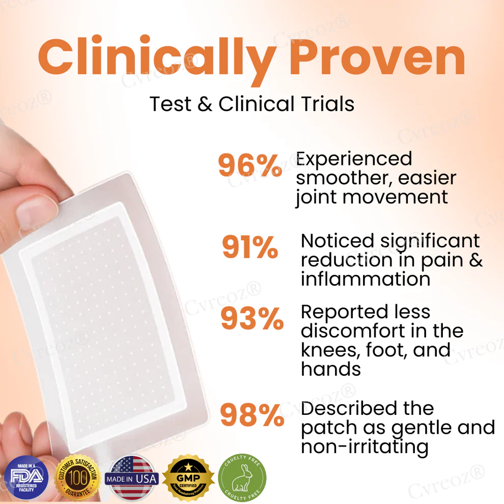 Cvreoz® Colchicine Nano-Needles Patches for Gout Care 6 Cvreoz® Colchicine Nano-Needles Patches for Gout Care