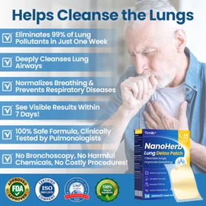 Timilk® NanoHerb Lung Detox Patch 16 Timilk® NanoHerb Lung Detox Patch