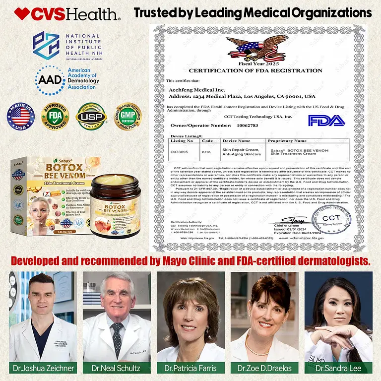 sabax® Bee Venom Comprehensive Cream 2 sabax® Bee Venom Comprehensive Cream