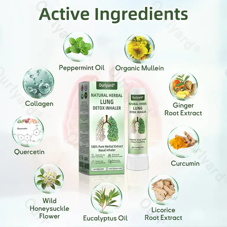 Ourlyard® Natural Herbal Lung Detox Inhaler 2 Ourlyard® Natural Herbal Lung Detox Inhaler