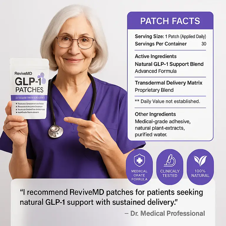 ReviveMD GLP-1 Patches 7 ReviveMD GLP-1 Patches