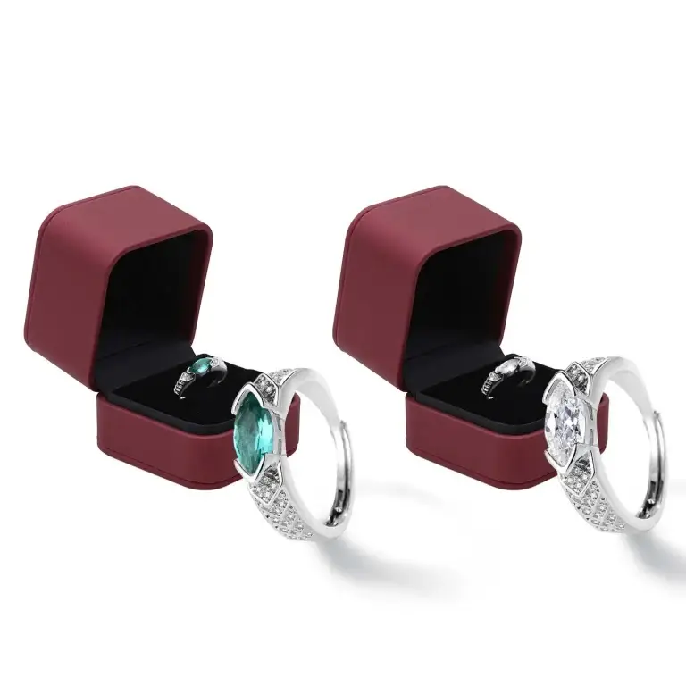 Histone Magnetic Moissanite Diamond Ring 1 Histone Magnetic Moissanite Diamond Ring