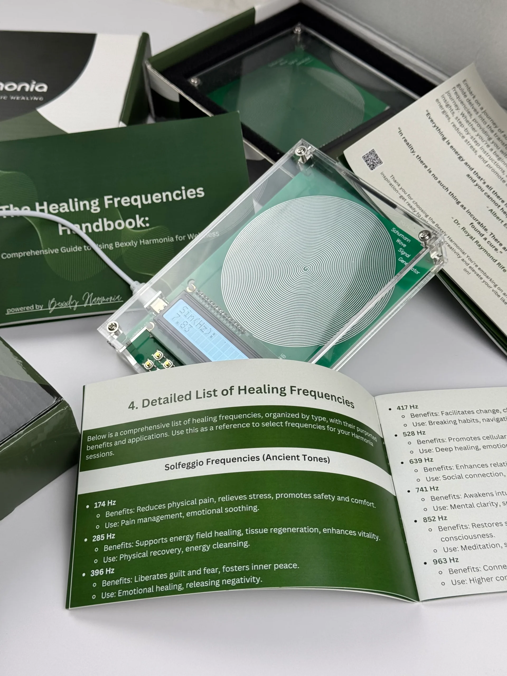 Bexxly HARMONIA - A Custom Healing Frequency Generator 4 Bexxly HARMONIA - A Custom Healing Frequency Generator