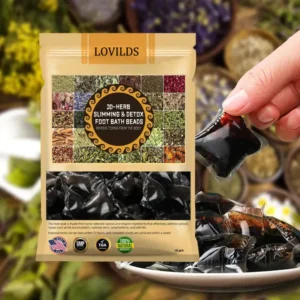 LOVILDSTM 30-Herb Slimming & Detox Foot Bath Beads