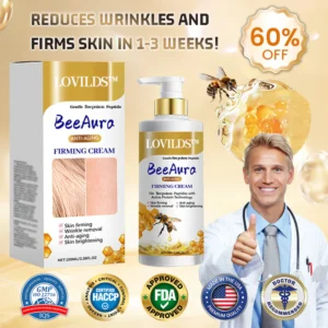 LOVILDS™ BeeAura Anti-Aging Firming Cream,Address Crepe & Sagging