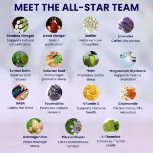 Good Night Sleep Detox Foot Pads With Magnesium Glycinate 13 Good Night Sleep Detox Foot Pads With Magnesium Glycinate