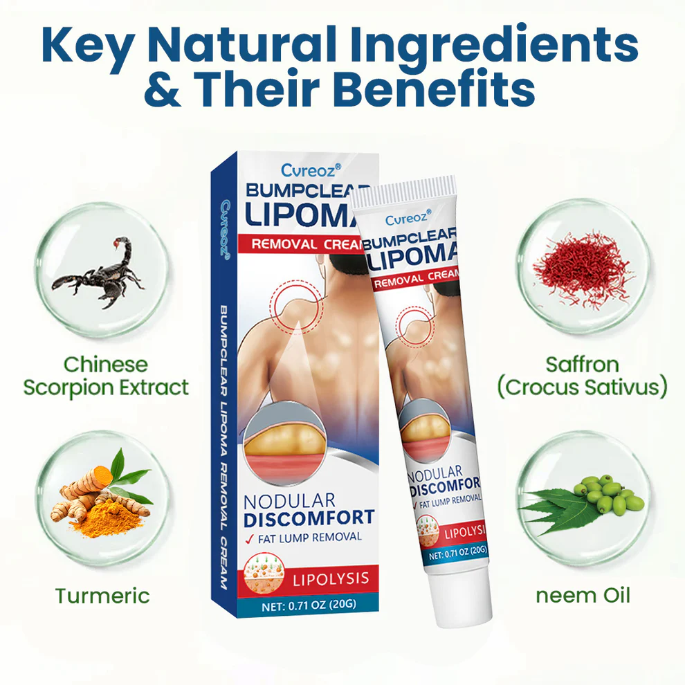 Cvreoz® BumpClear Lipoma Removal Cream 2 Cvreoz® BumpClear Lipoma Removal Cream