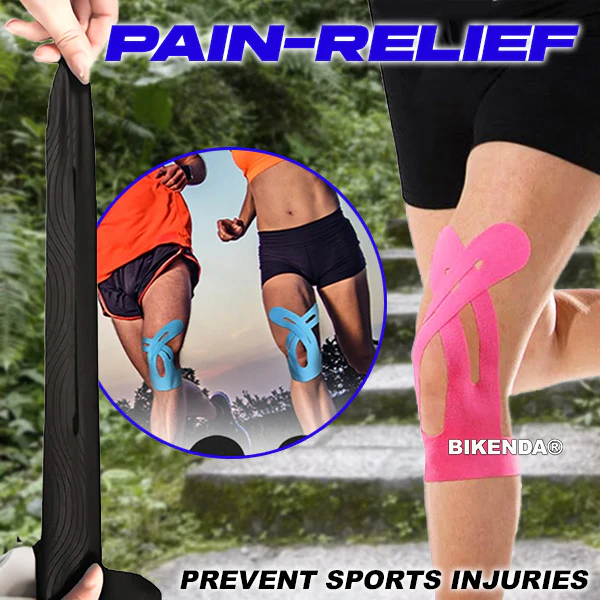 Bikenda® Precut Kinesiology Knee Tape 6 Bikenda® Precut Kinesiology Knee Tape