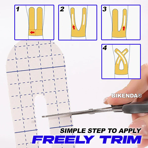 Bikenda® Precut Kinesiology Knee Tape 3 Bikenda® Precut Kinesiology Knee Tape