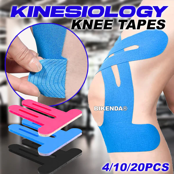 Bikenda® Precut Kinesiology Knee Tape 1 Bikenda® Precut Kinesiology Knee Tape