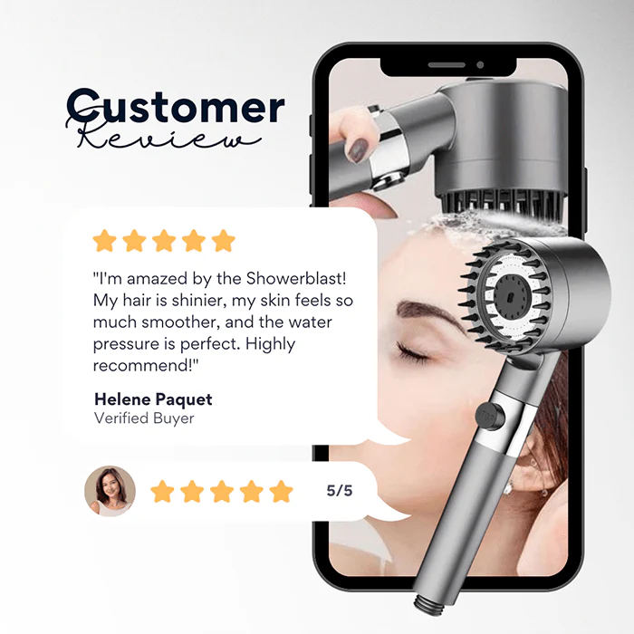 ShowerBlast™ - Filtered Showerhead 11 ShowerBlast™ - Filtered Showerhead