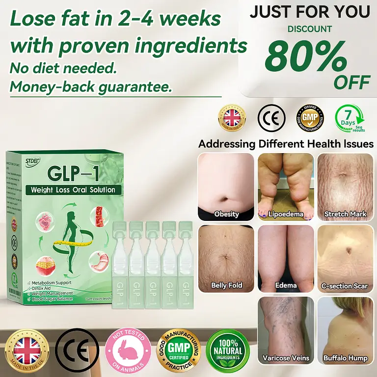 STDEI® GLP-1 Weight Loss Oral Solution 8 STDEI® GLP-1 Weight Loss Oral Solution