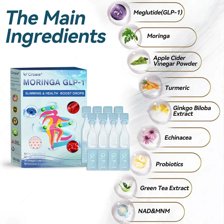 CROAIE® GLP-1 Slimming & Health Boost Drops 9 CROAIE® GLP-1 Slimming & Health Boost Drops