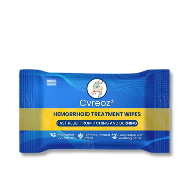 Cvreoz® Hemorrhoid Treatment Wipes 2 Cvreoz® Hemorrhoid Treatment Wipes